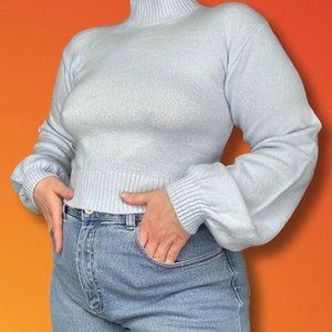 Soft Mock Neck Sweater